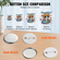 VEVOR 1,25&quot; 32mm Button Badge Parts Supplies for Button Maker Machine 500 Sets