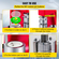 VEVOR 44mm Button Maker 1.73 Button and Badge Maker Machine Button Maker Press Punch Machine Press with 1000 Buttons (1000pcs)