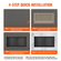 VEVOR 33,02 x 63,5 cm No Tile Shower Niche 304 Inox, Inserted-Insert Niche, Double Racks, Σφραγισμένη Αδιάβροχη Ανθεκτική στη Σκουριά Μοντέρνα Κόγχη για Αποθήκευση ντους ή Σαπουνιού Μπάνιο