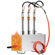 VEVOR Portable Propane Forge 3 Burner Farrier Forge 2600℉ Knife Metal Square