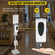 VEVOR Automatic Hand Dispenser with Stand, Infrared Sensing Sanitizing Station with Signboard &amp; Tissue Box, 1000 mL Hand Sanitizer Dispenser, 55&#039;&#039;-63&#039;&#039; H Hand Sanitizer Stand για το σπίτι και τους κοινόχρηστους χώρους