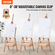 VEVOR Studio H-Frame Easel χωράει τέχνη καμβά έως 36&quot; Beechwood Artists Easel