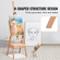VEVOR Studio H-Frame Easel χωράει τέχνη καμβά έως 36&quot; Beechwood Artists Easel