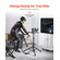 Γραφείο γυμναστικής VEVOR Stationary Cycling Bike Trainer με υποστήριξη τριγώνου