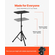 Γραφείο γυμναστικής VEVOR Stationary Cycling Bike Trainer με υποστήριξη τριγώνου