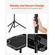 Γραφείο γυμναστικής VEVOR Stationary Cycling Bike Trainer με υποστήριξη τριγώνου