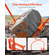 VEVOR 24in Stone Lifting Tongs 2 Claw Steel Rock Langs Swivel Log Grapple