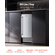 Ενσωματωμένη παγομηχανή VEVOR Undercounter Ice Maker 80 Lbs/ημέρα με αναστρέψιμη πόρτα