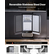 Ενσωματωμένη παγομηχανή VEVOR Undercounter Ice Maker 80 Lbs/ημέρα με αναστρέψιμη πόρτα