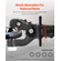 VEVOR Pintle Hitch 2-5/16&quot; Mount Hitch Ball for 2,5&quot;-3&quot; Lunette Ring 20000 lbs