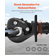 VEVOR Pintle Hitch Trailer Hitch Receiver for 2,5&quot;-3&quot; Lunette Ring 30000 lbs