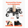 VEVOR Furniture Dolly Heavy Duty Furniture Mover με 5 τροχούς Χωρητικότητα 1200 λίβρες