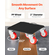VEVOR Furniture Dolly Heavy Duty Furniture Mover με 5 τροχούς Χωρητικότητα 3474 λίβρες