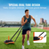 VEVOR Weight Power Pull Sled Fitness Strength Speed ​​Training Sled Steel Orange