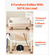 VEVOR Furniture Dolly Heavy Duty Furniture Mover με 5 τροχούς Χωρητικότητα 3474 λίβρες