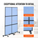 VEVOR Acoustic Room Divider Partition Panel Screen Privacy 2 Pack Indigo Blue