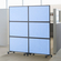VEVOR Acoustic Room Divider Partition Panel Screen Privacy 2 Pack Indigo Blue