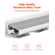VEVOR Bypass Door Hardware 5ft Bypass Closet Door Track Kit για σύστημα 2 θυρών