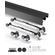 VEVOR Bypass Door Hardware 8ft Bypass Closet Door Track Kit για σύστημα 2 θυρών