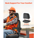 VEVOR Forklift Seat Mower Tractor Seat Ρυθμιζόμενο πίσω ζώνη ασφαλείας και προσκέφαλο