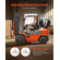 VEVOR Forklift Seat Mower Tractor Seat Ρυθμιζόμενο πίσω ζώνη ασφαλείας και προσκέφαλο