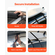 VEVOR Soft Roof Rack Pads 15,5in 176lbs Χωρητικότητα φόρτωσης για ιστιοσανίδα κανόε καγιάκ