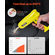 Plastic Welder 220W Plastic Welder Gun Kit με 800 συνδετήρες &amp; 56 ράβδους