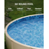 VEVOR Round Pool Liner 30ft Unibead Style Pool Liner 52in Ύψος τοίχου