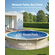 VEVOR Round Pool Liner 30ft Unibead Style Pool Liner 52in Ύψος τοίχου