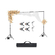 VEVOR Backdrop Stand Background Stand Kit 10 x 10 ft για Party &amp; Photo Studio
