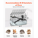 VEVOR Wire Hamster Cage Habitat 29,5 in Rodent Gerbil Small Animal House