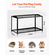 VEVOR Hamster Cage Habitat 37,8 in Clear Rodent Gerbil Mice Small Animal House