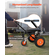Trailer 1000lbs Dolly 16,7 and 22 σε ρυθμιζόμενο ύψος 2 σε μπάλα 14 σε ελαστικά