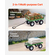 VEVOR Steel Garden Cart 900lbs Χωρητικότητα Heavy Duty Wagon Cart 10in Tires