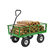 VEVOR Steel Garden Cart 900lbs Χωρητικότητα Heavy Duty Wagon Cart 10in Tires