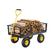 VEVOR Steel Garden Cart 900lb Capacity Heavy Duty Yard Wagon Cart 10in Tires