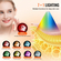 VEVOR Red Light Therapy Mask 7-Color LED Face Mask Light Therapy with 850nm NIR