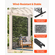 VEVOR Metal Privacy Screen 47&quot; x 72&quot; Εξωτερικές οθόνες και πάνελ Privacy Μαύρο