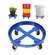 VEVOR 55 Gallon Drum Dolly 2000 lbs Barrel Dolly Cart Drum Caddy 4 τροχοί τροχού