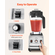 Blender VEVOR 85 oz 1400W για Smoothies Μπλέντερ Επεξεργασίας Τροφίμων για Κουζίνα