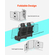 VEVOR Dog Carrier Barrier 38,5&quot;-61,6&quot; Ρυθμιζόμενη πύλη διαιρέτη για κατοικίδια για χώρο φορτίου