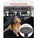 VEVOR Dog Barrier Car Barrier Μεταλλικό Ρυθμιζόμενο Διαιρέτης Pet Barrier Universal-Fit Pet Divier