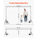 VEVOR Backdrop Stand Background Stand Kit 6,5 x 10 ft για Party &amp; Photo Studio