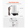 Αντλία VEVOR Livewell για σκάφος 12V 1600GPH Livewell Aerator Pump Straight 2 είσοδοι