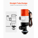 Αντλία VEVOR Livewell για σκάφος 12V 500 GPH Livewell Aerator Pump Straight 2 είσοδοι