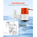 Αντλία VEVOR Livewell για σκάφος 12V 500 GPH Livewell Aerator Pump Straight 2 είσοδοι