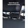VEVOR Dog Carrier Barrier 35,4&quot;-60,6&quot; Ρυθμιζόμενη πύλη διαιρέτη για κατοικίδια για χώρο φορτίου