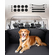 VEVOR Dog Carrier Barrier 35,4&quot;-60,6&quot; Ρυθμιζόμενη πύλη διαιρέτη για κατοικίδια για χώρο φορτίου
