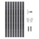 VEVOR Metal Landscape Edge 8 Packs 72in Ανθεκτικό στη σκουριά εύκαμπτο για κήπο στον κήπο