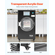 VEVOR Vacuum Freeze Dryer 4-Layer Fruit Vegetable Freeze Drying Machine Black